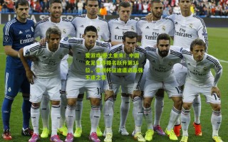 爱游戏|卷土重来！中国女足世界排名跃升第16位，亚洲杯征途遭遇最强不速之客